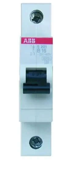 ABB Leitungsschutzschalter B16 16A, 1-polig, S201-B16
