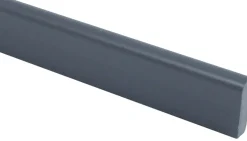 Abschlussleiste 250 x 4,3 x 0,7 cm, anthrazit