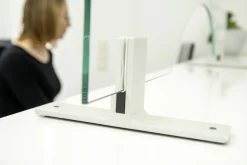 Abstands-Set für Standfuß und Thekenhalter in Aluminium