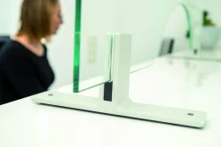 Abstands-Set für Standfuß und Thekenhalter in Aluminium