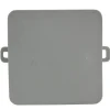 Abzweigkasten Aufputz, IP 54, 85 x 85 x 40 mm, grau