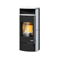 Accente Kaminofen Casablanca Sandstein weiß deluxe 7 kW