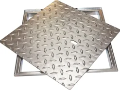 ACO Access Cover Schachtabdeckung Easy stahl verzinkt 30 x 30 x 3,6 cm