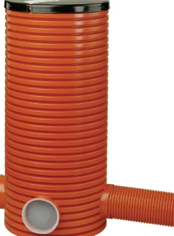 ACO Revisionsschacht inklusive Deckel aus PVC