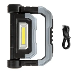 Akku LED Arbeitsleuchte aufladbar über USB, mit Powerbank-Funktion