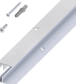 alfer Abschluss- + Träger- 1 m, 21 x 10.5 x 7 - 15 mm Alu eloxiert