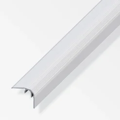 alfer Abschluss-Profil 1 m, 32 x 27 mm Aluminium eloxiert silber
