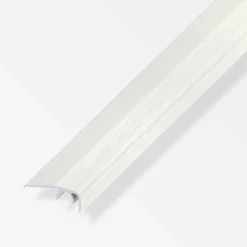 alfer Abschluss-Profil 1 m, 32 x 12.5 mm Alu eloxiert Edelstahl Optik