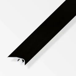 alfer Abschluss-Profil, 12,5 mm 2 m, 32 x 12.5 mm Alu eloxiert schwarz