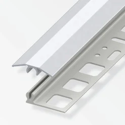 alfer Übergangs-Profil 2 m, 25 x 7 mm Aluminium eloxiert silber