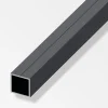 alfer Combitech Quadratrohr Aluminium 1 m x 23,5 mm schwarz