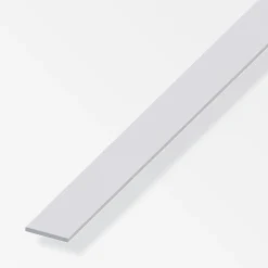 alfer Flachprofil Edelstahl roh natur