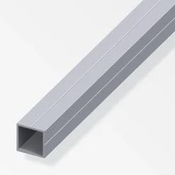 alfer Quadratrohr Aluminium roh blank
