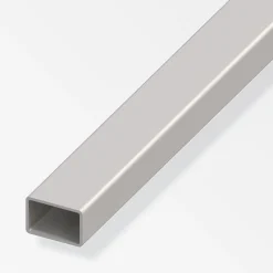 alfer Rechteckrohr 1 m, 40 x 27 x 1.5 mm Stahl roh natur