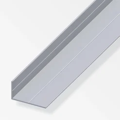 alfer Winkel 2.5 m, 15.5 x 27.5 mm Aluminium roh blank