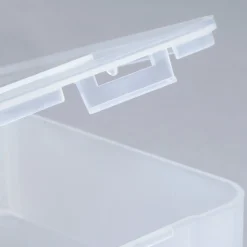 Allit Klappdeckelbox stapelbar EuroPlus Box D 2 transparent PP