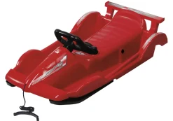 Alpen Gaudi Kunststoff Lenkbob Alpen Race 100x54x28,5 cm rot