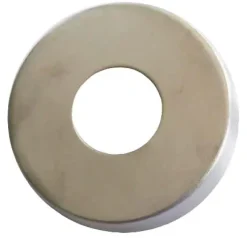 Alpertec Abdeckrosetten für Türdrücker Edelstahl satiniert Ø 5,2 cm, 2 Stück