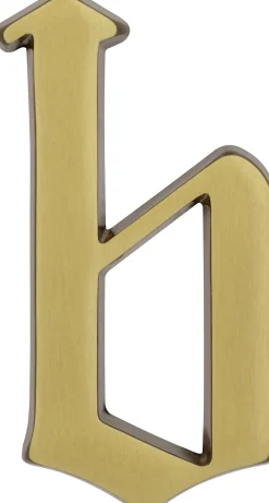 Alpertec Hausnummer Buchstabe B Bronze