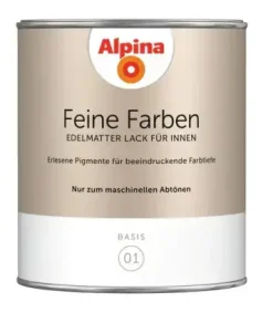 Alpina Feine Farben Wandfarbe konservierungsmittelfrei - jetzt Farbton mischen