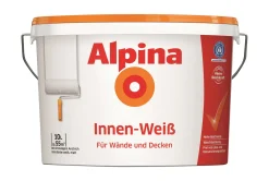 Alpina Innenweiß Wandfarbe weiß matt 10 L