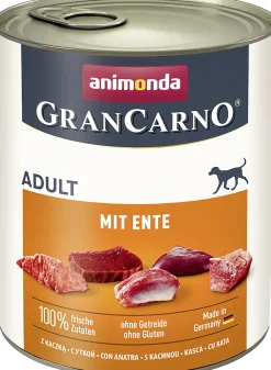 Animonda GranCarno Hundenassfutter Adult getreidefrei 800 g Ente