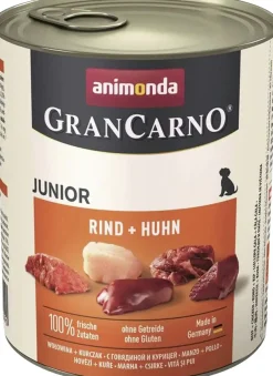 Animonda GranCarno Hundenassfutter Junior getreidefrei 800 g Rind & Huhn