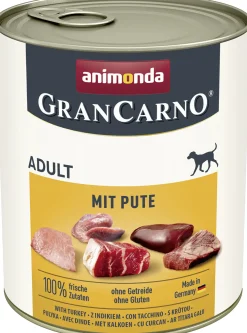 Animonda GranCarno Hundenassfutter Adult getreidefrei 800 g Pute