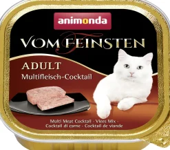 Animonda Vom Feinsten Adult Katzennassfutter Multi-Fleischcocktail, 100 g