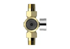 Aqmos Druckminderer für Hauswasserinstallation mit Manometer voreinstellbar 19,05 mm (3/4")