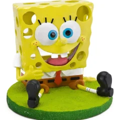 Aquariendekofigur Spongebob sitzend 12,5 cm