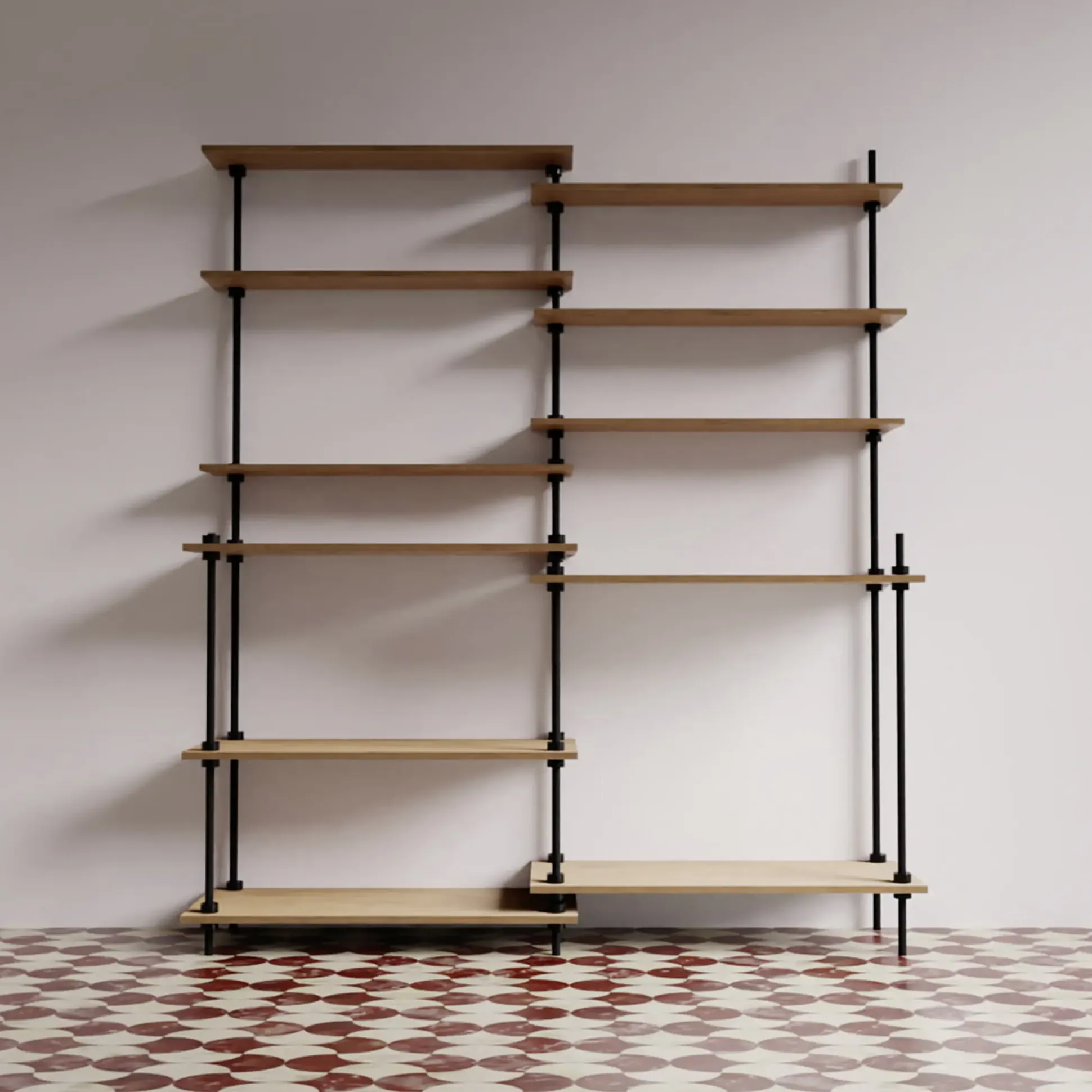 Ar Shelving Standregal-Set Deco Nebraska 185 x 160 cm 440 kg