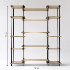 Ar Shelving Standregal-Set Deco Nebraska 185 x 151 cm 600 kg