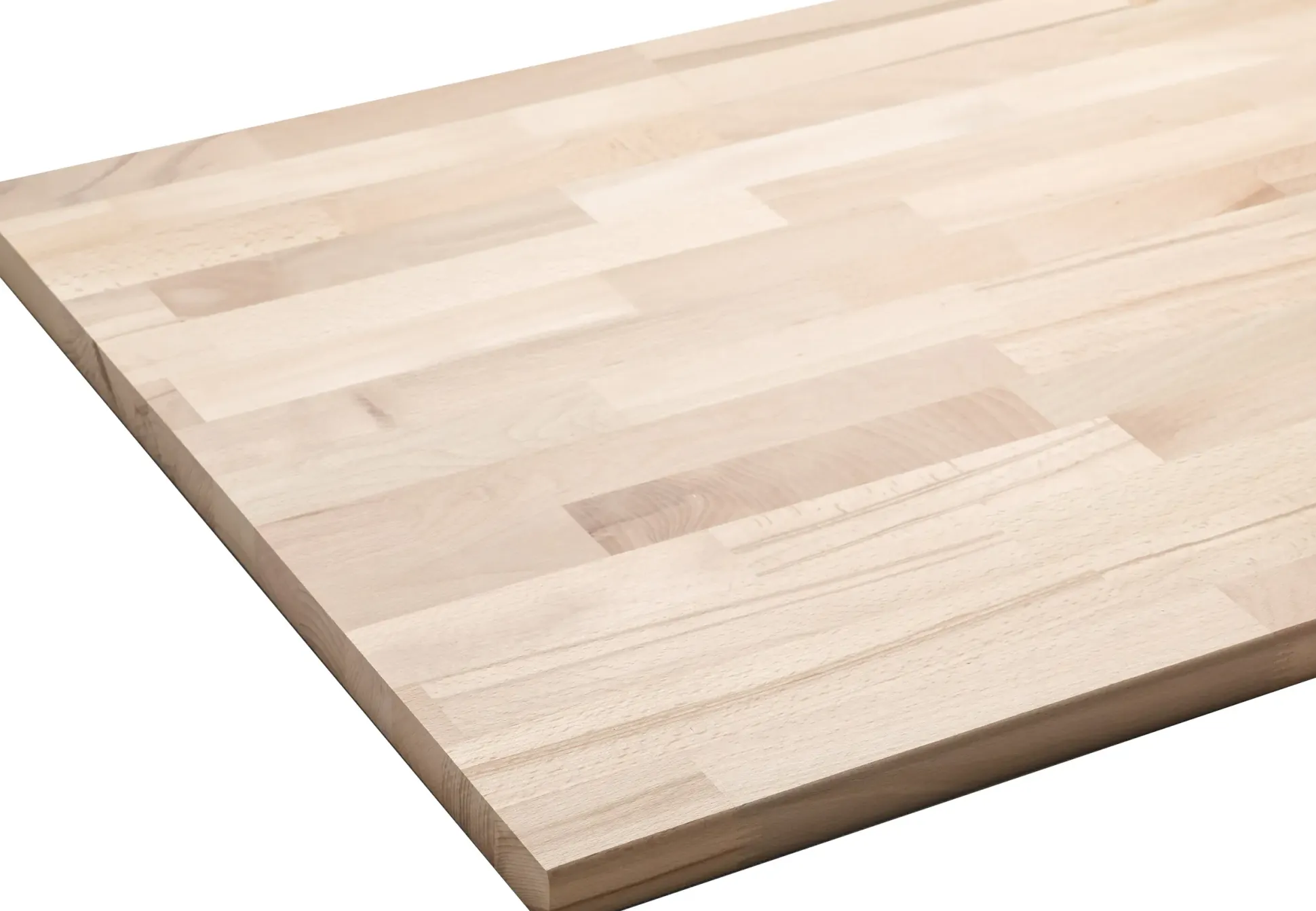 Arbeitsplatte Buche massiv 300 x 60 x 2,7 cm geschliffen