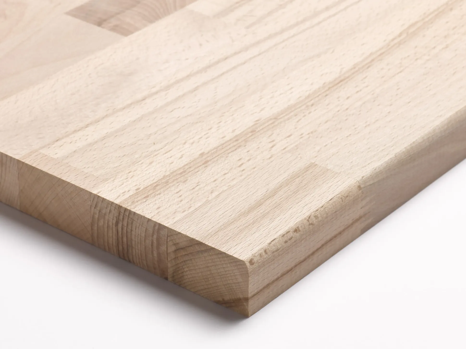 Arbeitsplatte Buche massiv 300 x 60 x 2,7 cm geschliffen