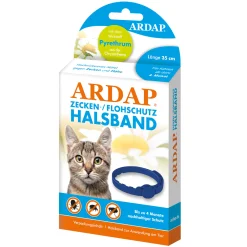 ARDAP Zecken- und Flohhalsband für Katzen 35 cm