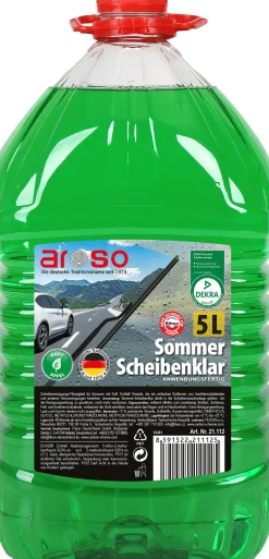 aroso Scheibenreiniger Sommer gebrauchsfertig Apfel 5 L