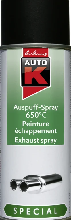 Auto-K Auspuff Spray 650°C Spezial schwarz 400ml