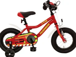 Bachtenkirch Kinderfahrrad Feuerwehr Kuma 12,5 Zoll rot weiß