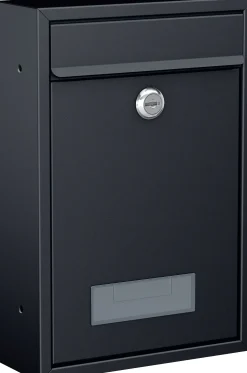 Basi Briefkasten BK 100M anthrazit matt 32 x 21.5 x 8.2 mm