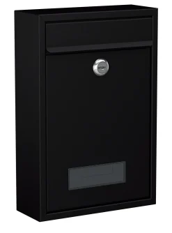Basi Briefkasten BK 100M schwarz 32 x 21.5 x 8.2 cm