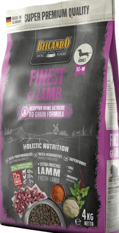 Belcando Finest GF Hundetrockenfutter Adult Medium 4 kg Lamm