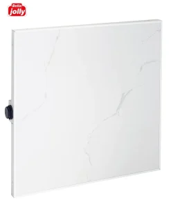 Bella Jolly Infrarot Keramik-Heizkörper 60 cm x 60 cm, 440 Watt mamoroptik