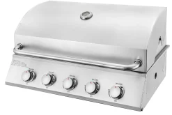 Bellano Living Einbaugrill für Outdoorküchen inkl. 5 Brennern
