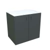 Bellano Living Element für Outdoorküchen inkl. 2 Türen anthrazit
