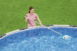 Bestway Poolpflege-Set Flowclear mit Venturi-Sauger und Kescher 203 cm
