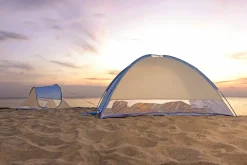 Bestway Zelt Strandmuschel Beach Ground 2 blau 200 x 120 x 95 cm