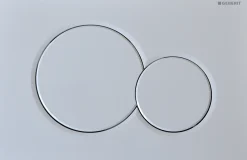 Betätigungsplatte Sigma 01 weiß