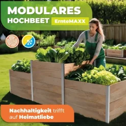 Biogreen Aluminium Kreuzprofil für ErnteMAXX Hochbeet 925 mm