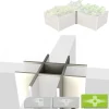 Biogreen Aluminium Kreuzprofil für ErnteMAXX Hochbeet 625 mm